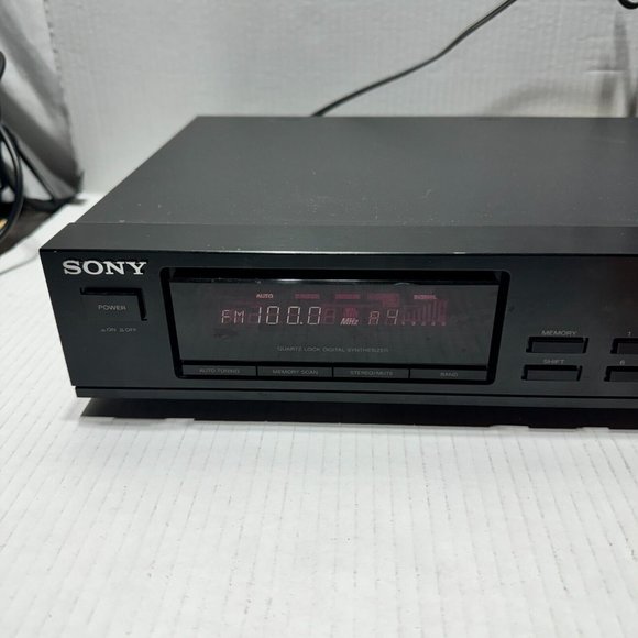 Vintage Sony ST-S110 FM/AM Tuner (WORKNG) - Classic Radio Technology 📻 - Picture 3 of 16